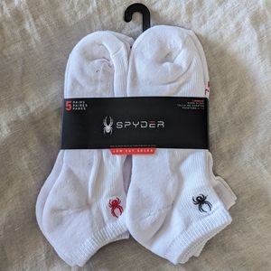 NWT Spyder men's low cut socks (5 pairs)